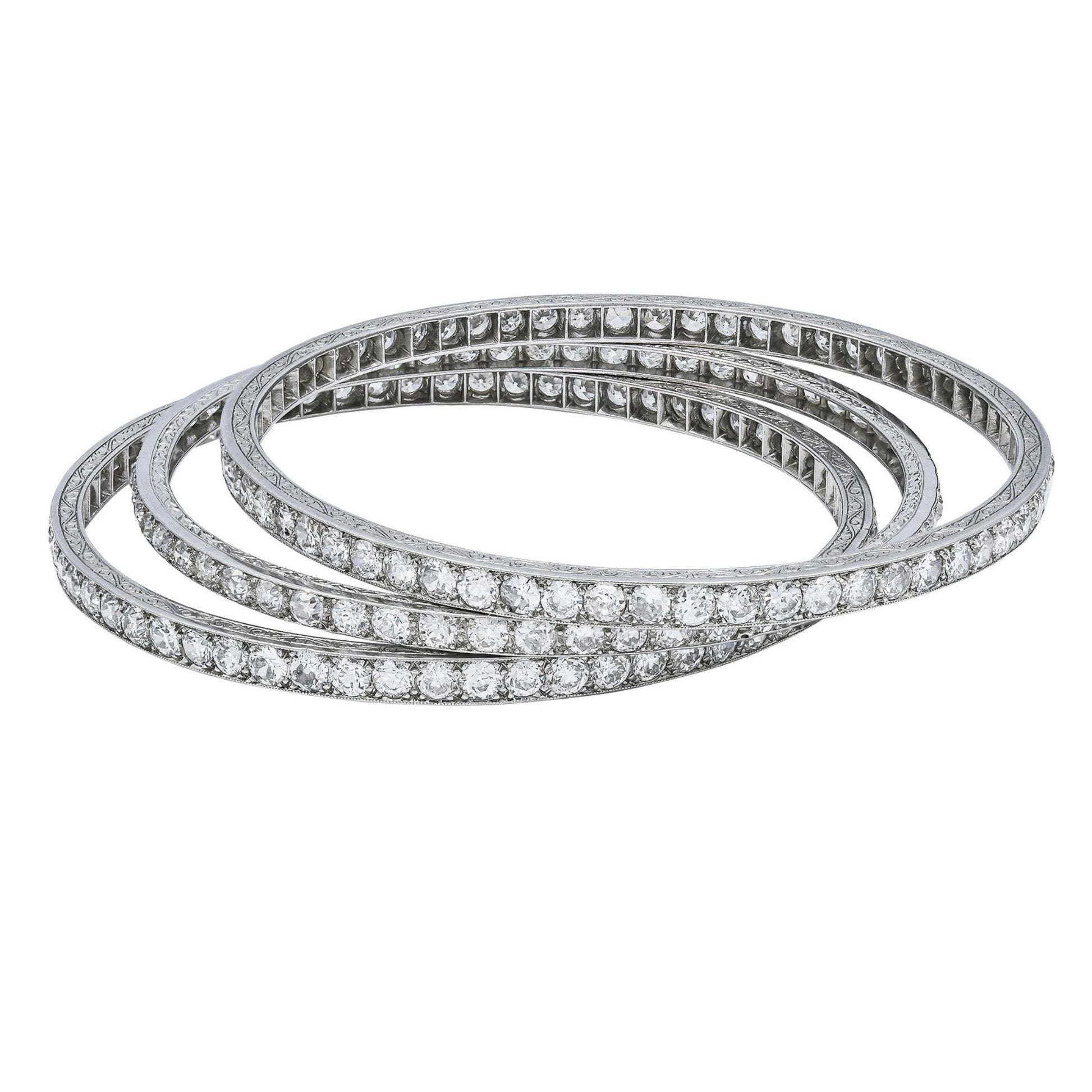 Janesich Three Diamond Bracelets