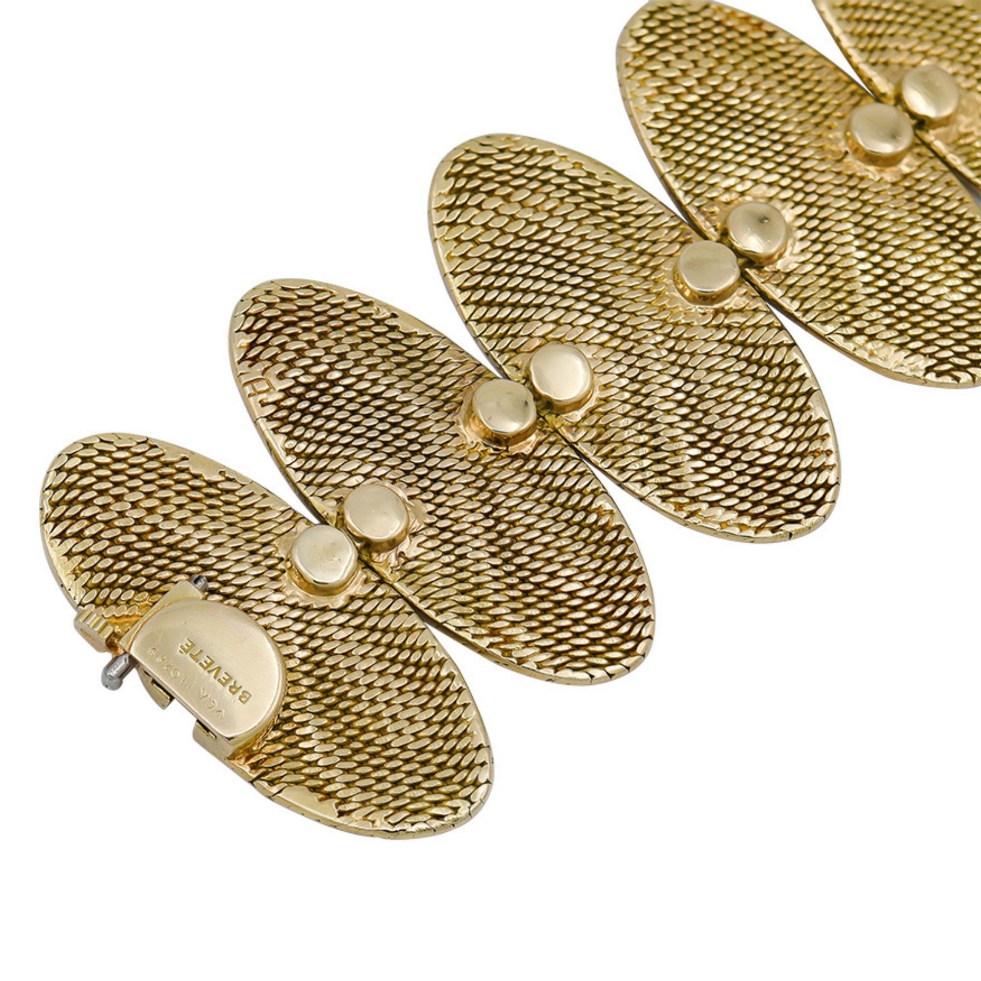 Georges Lenfant Van Cleef Waves Bracelet