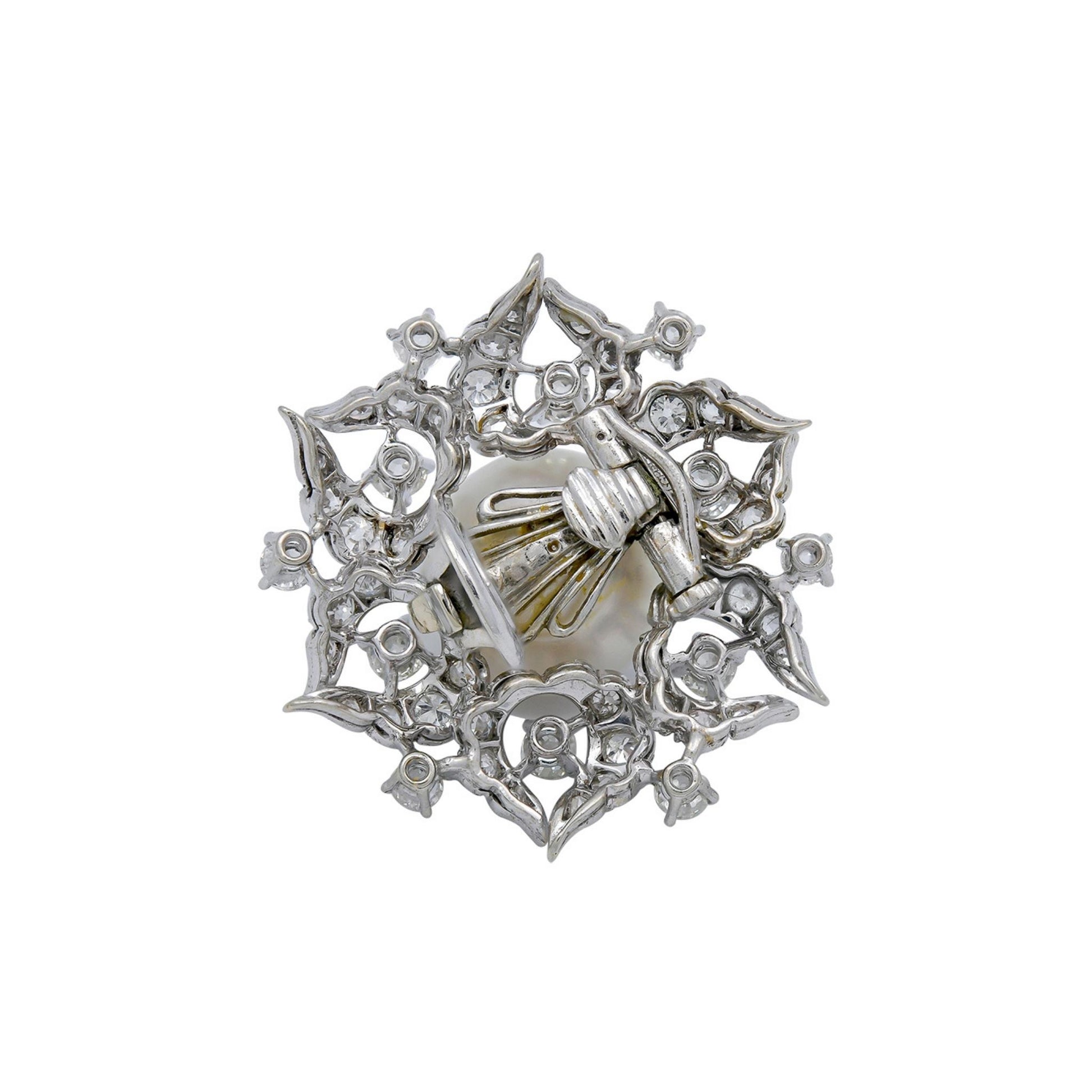 Petochi Pearl Diamond Earrings