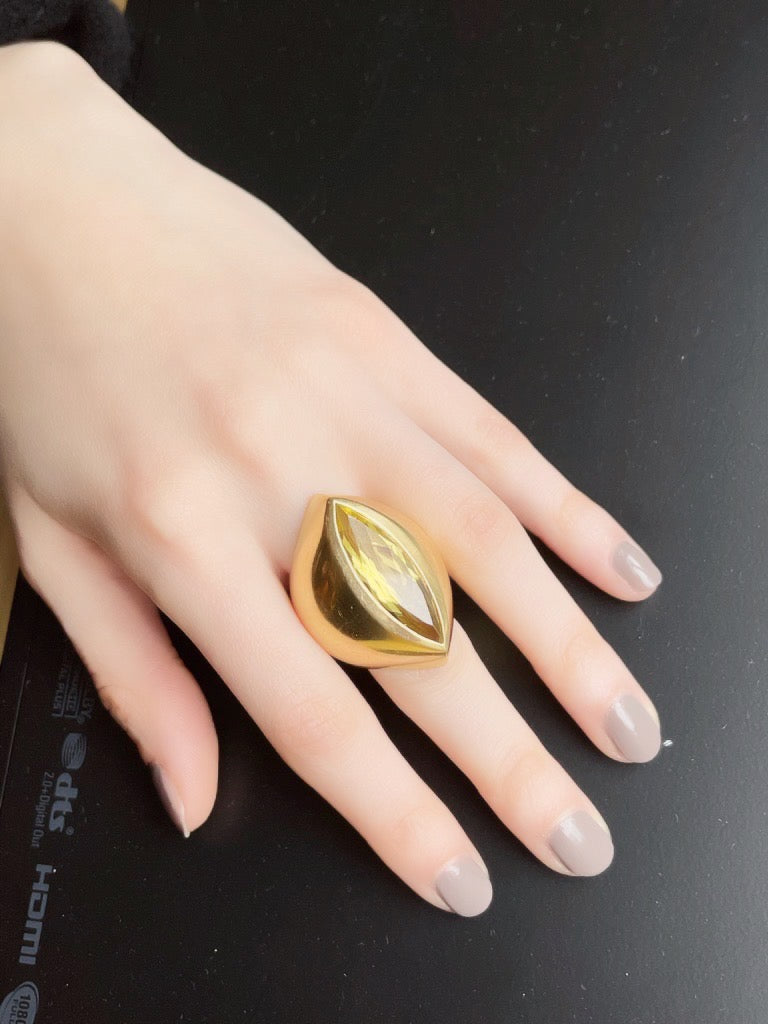 Heliodor Cocktail Ring