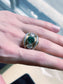 Belperron Jewelry Emerald Diamond Ring