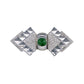 Belperron Jewelry Art Deco Double Clip Brooch